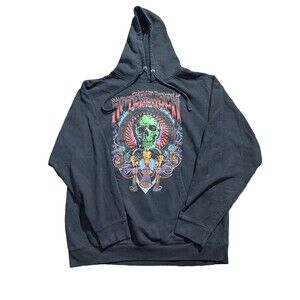 Aftershock Festival 2021 Hoodie Rancid Misfits Metallica MGK Men’s XL Graphic